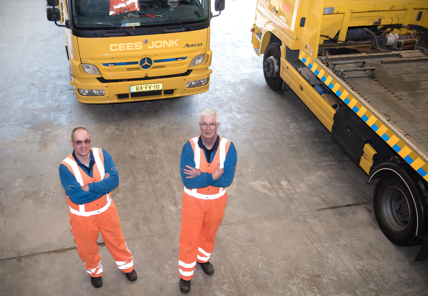 For the period 2019-2022, Dirk and Kees Jonk of Garage Transportbedrijf Cees Jonk in Purmerend will be returning as IM recovery operators in districts NH127 and NH128 (photograph: Monique Kooijman)