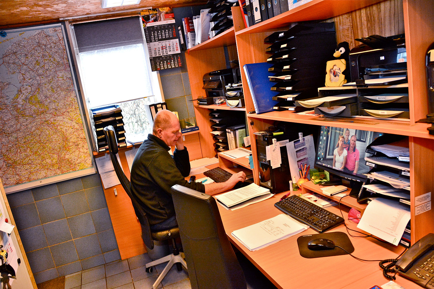 GGerjo Sprankenis in his office in Leende